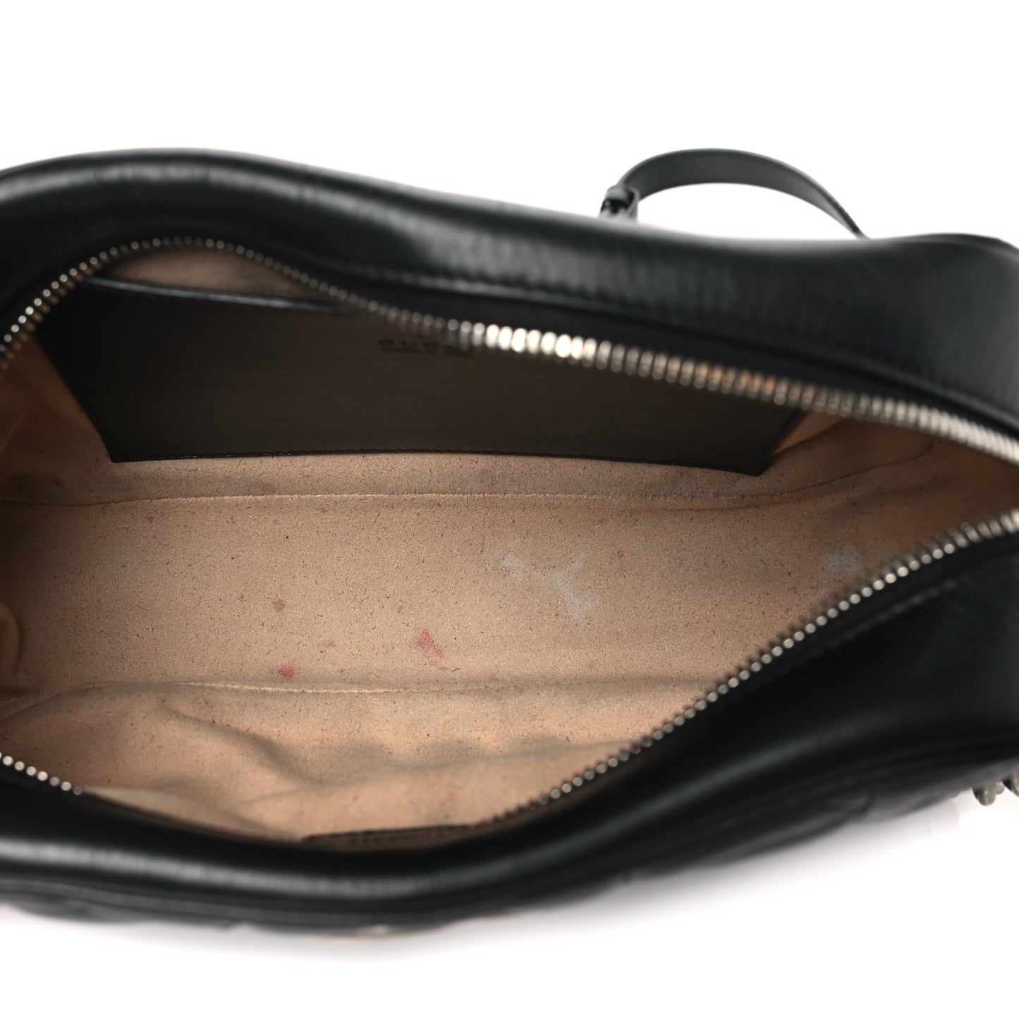 Calfskin Matelasse Aria Small GG Marmont Chain Shoulder Bag Black