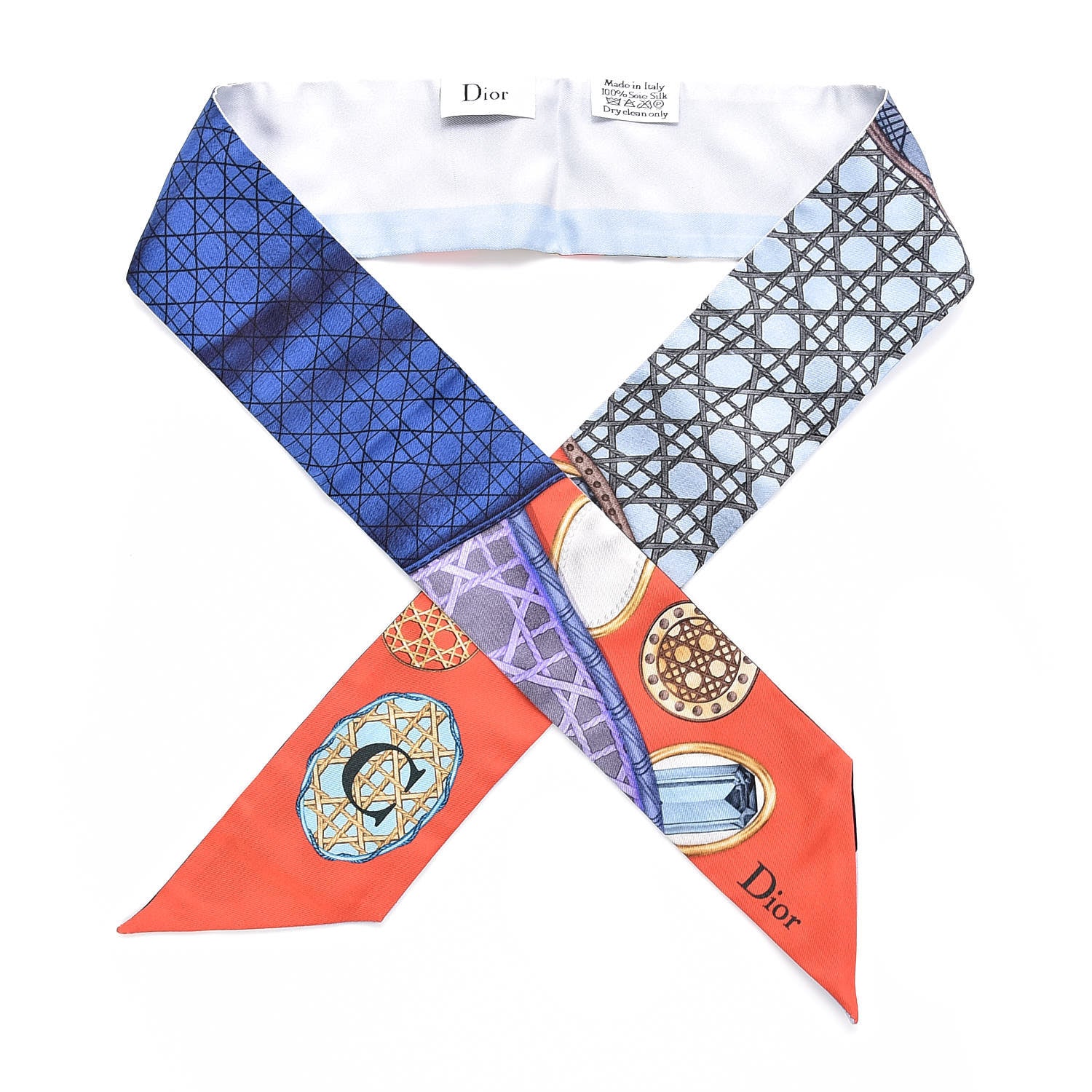Christian Dior Silk ABCDior C Mitzah Scarf 1 of 4