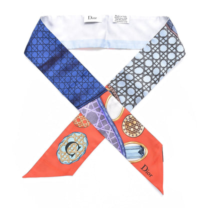 Christian Dior Silk ABCDior C Mitzah Scarf 1 of 4