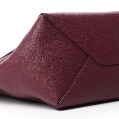 Celine Soft Grained Calfskin Small Belt Cabas Phantom Acai 6 of 9