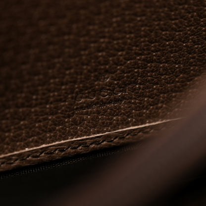 Gucci GG Supreme Monogram Web Ophidia Continental Wallet Brown 7 of 8