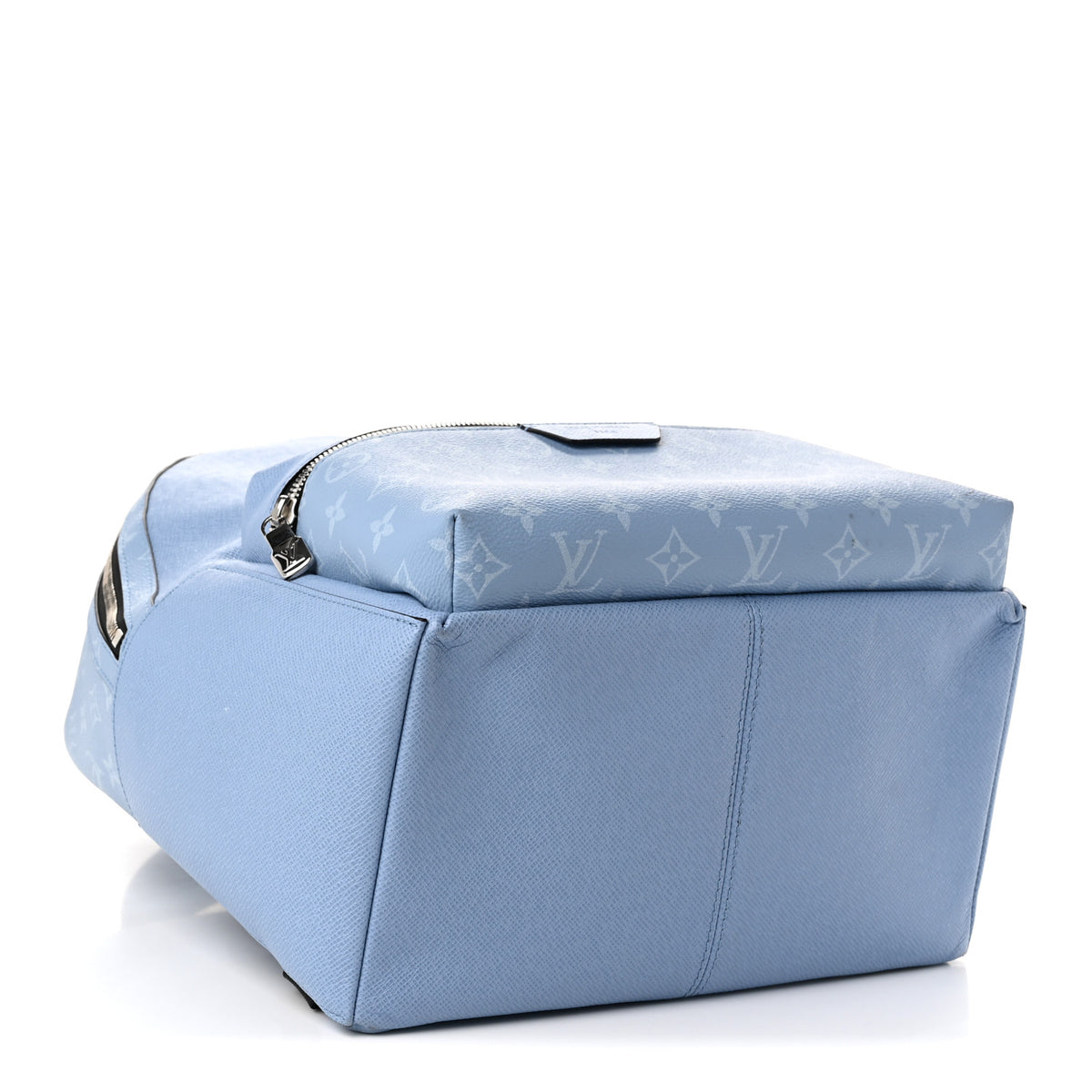Taiga Monogram Discovery Backpack PM Blue Lagoon