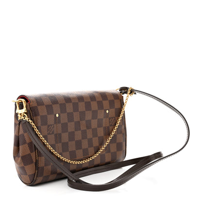 Louis Vuitton Damier Ebene Favorite MM 3 of 12