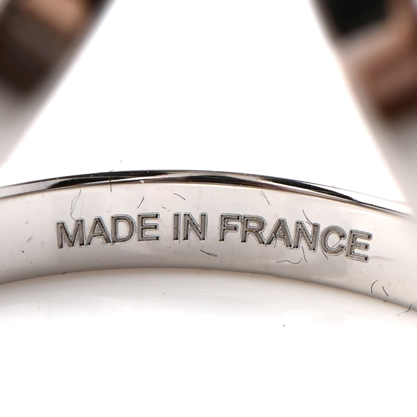 Palladium Trio Scarf Ring