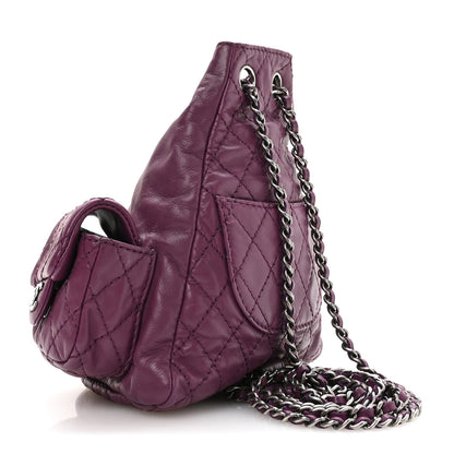 Chanel Calfskin Mini Backpack Is Back Plum 2 of 10