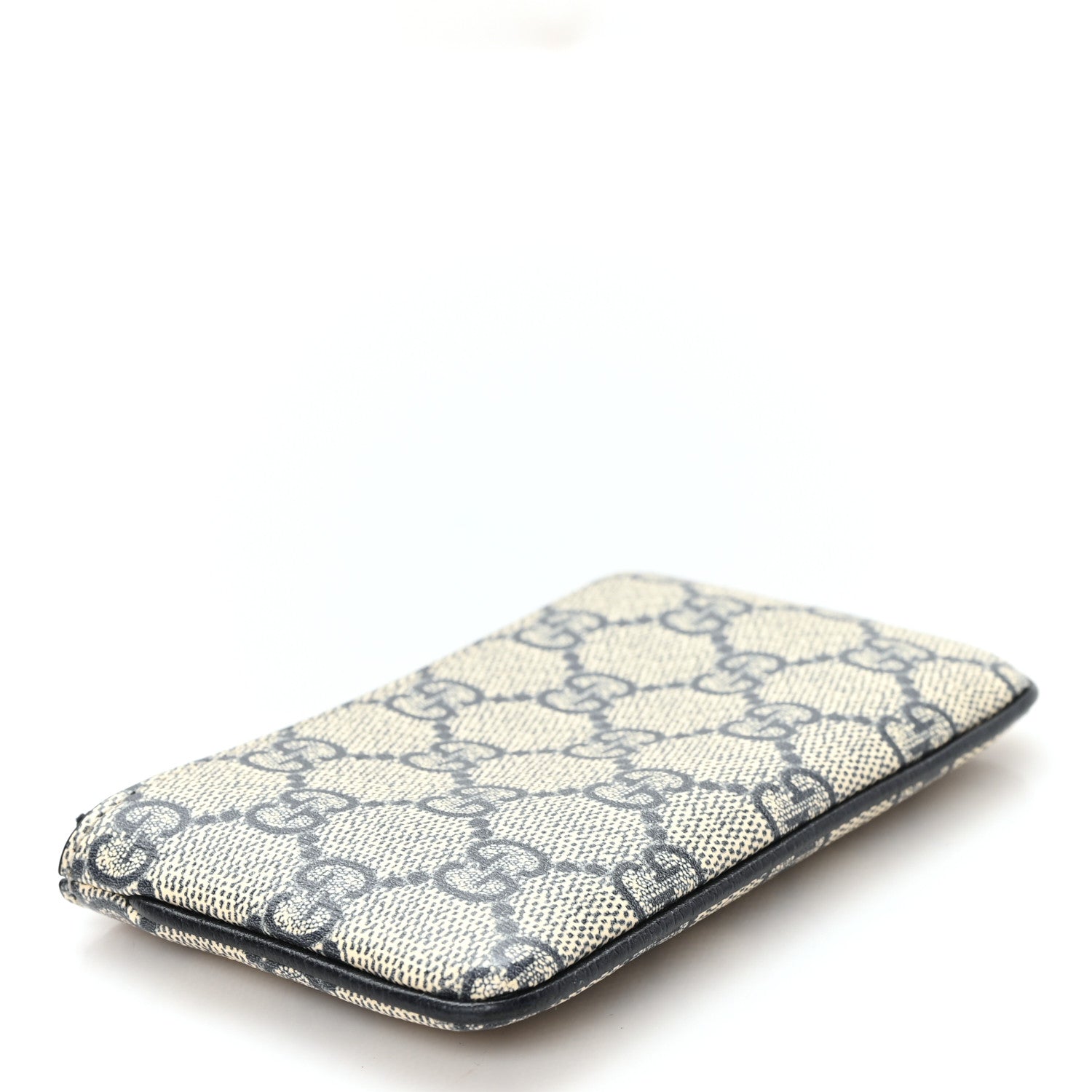Gucci GG Supreme Monogram Key Case Beige Blue 4 of 7
