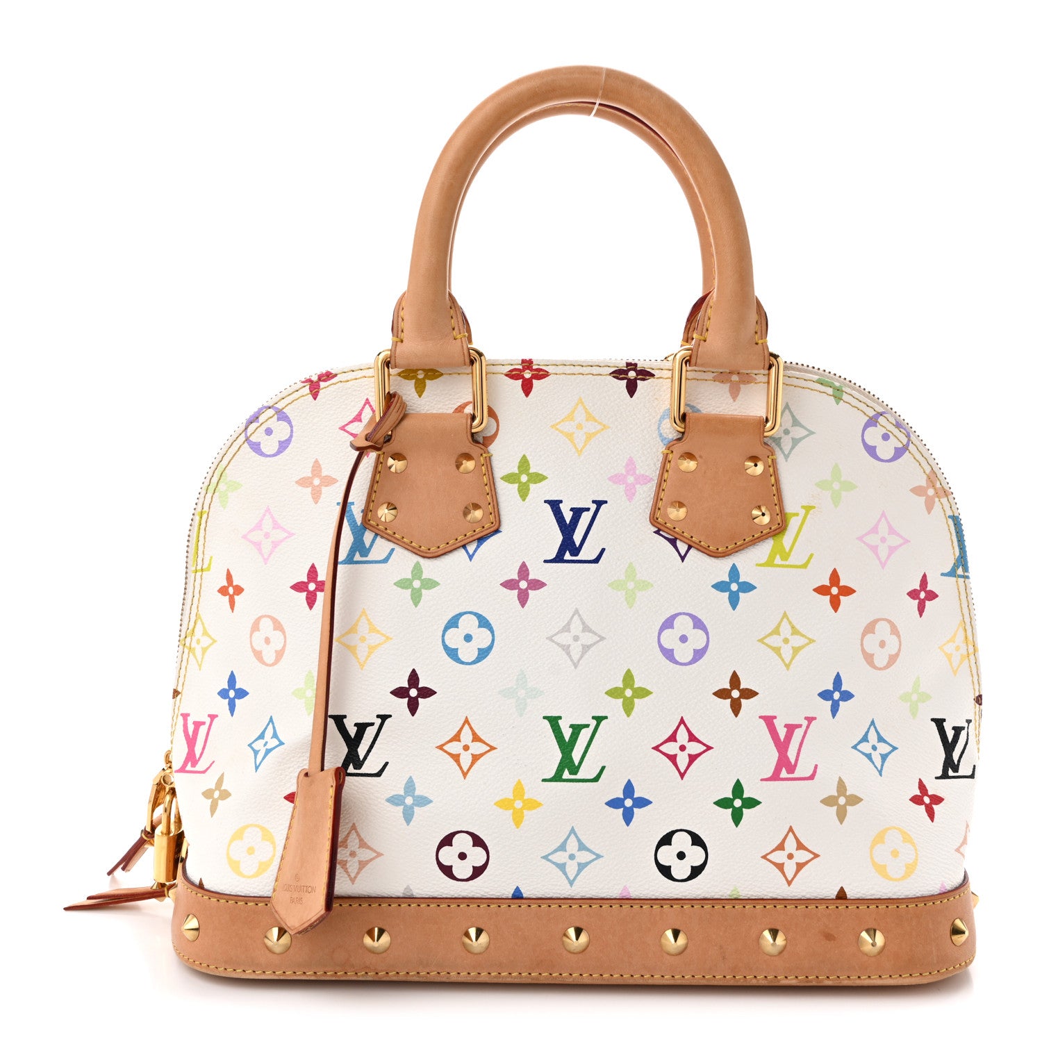 Louis Vuitton Monogram Multicolor Alma PM White 1 of 10