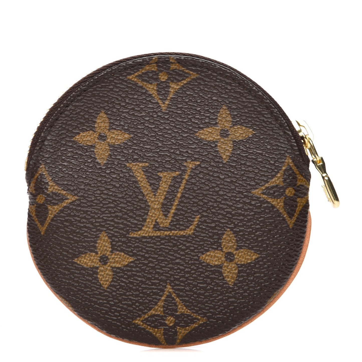 Monogram Round Coin Purse