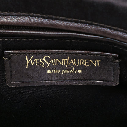Saint Laurent Calfskin Woven Large Muse White 8 of 16