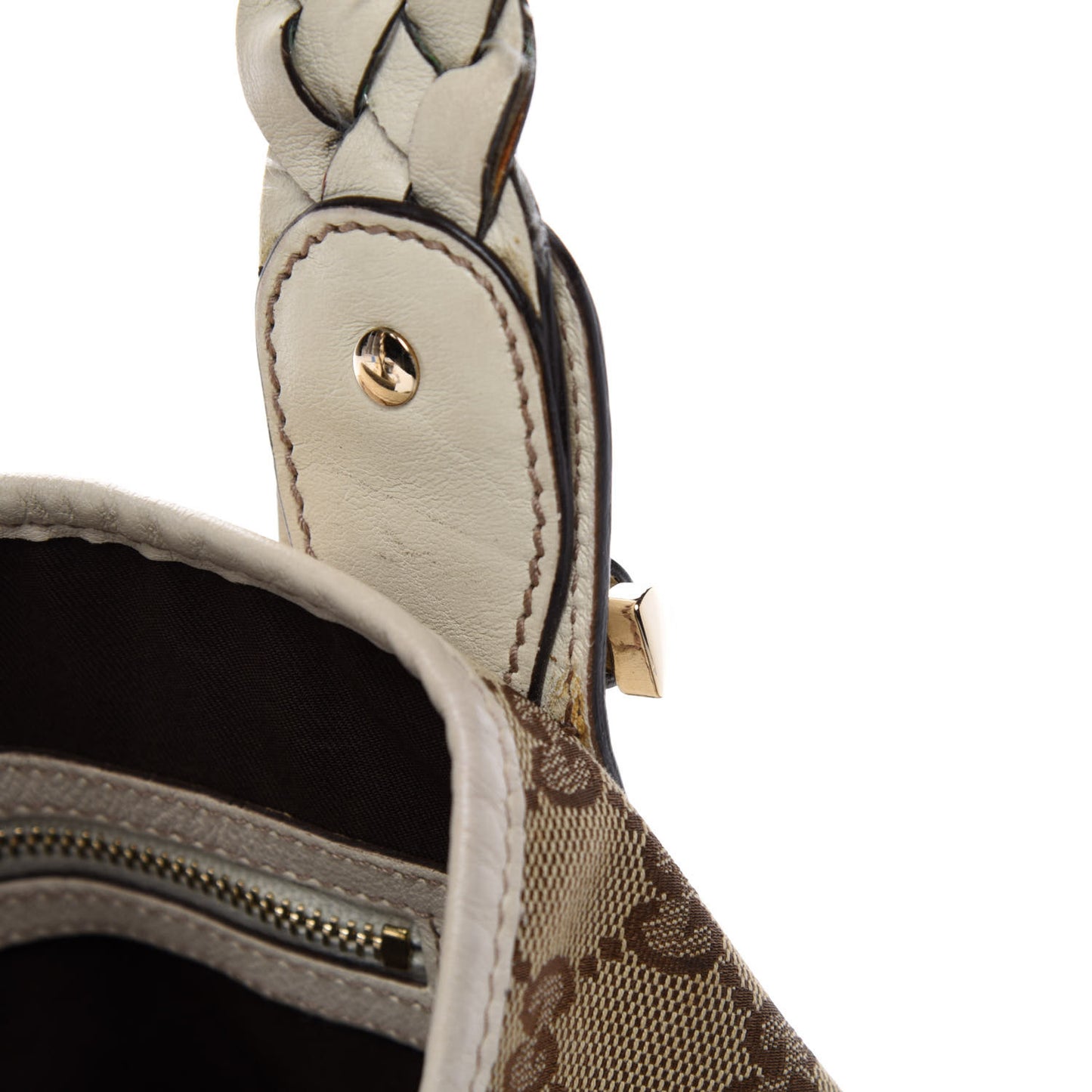 Monogram Medium Pelham Shoulder Bag Off White
