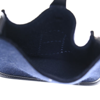 Hermes Swift Sangle Wooly Evelyne TPM Bleu Nuit Black 4 of 4