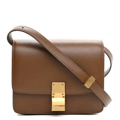 Celine Smooth Calfskin Small Classic Box Flap Bag Camel 1 of 12