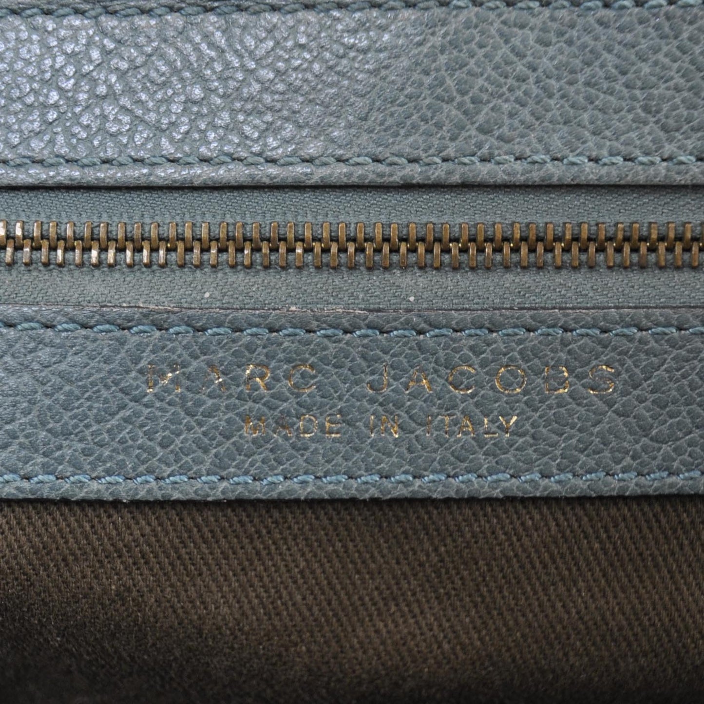 Quilted Leather Stam Topaz