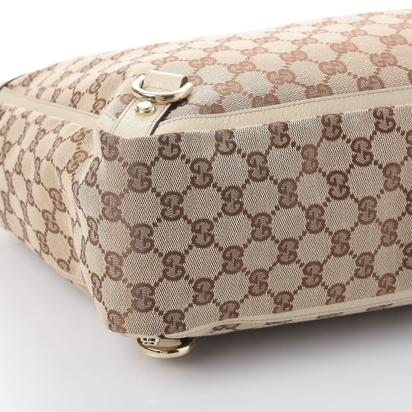 Monogram Large Abbey Tote Off White