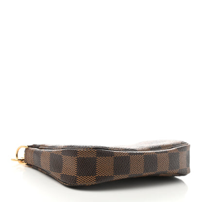 Louis Vuitton Damier Ebene Complice Trunks and Bags Mini Pochette Accessories Red 4 of 8