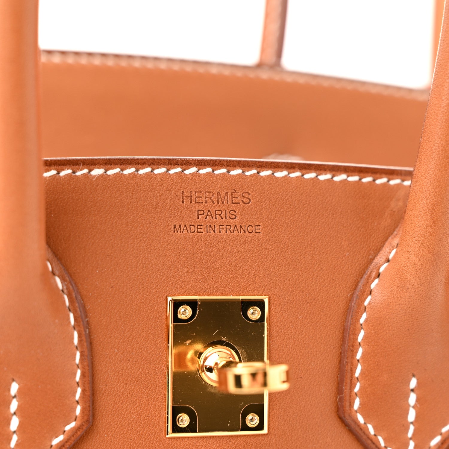 Hermes Natural Barenia Faubourg Birkin 25 Fauve 6 of 13