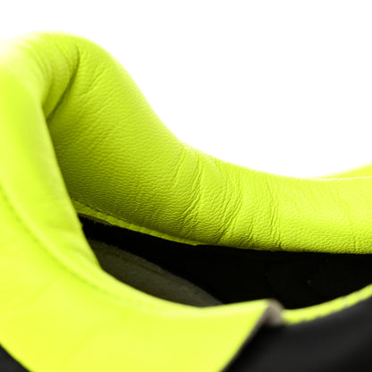 Loewe Suede Nylon Womens Flow Runner Sneakers 41 Black Neon Green 11 of 14