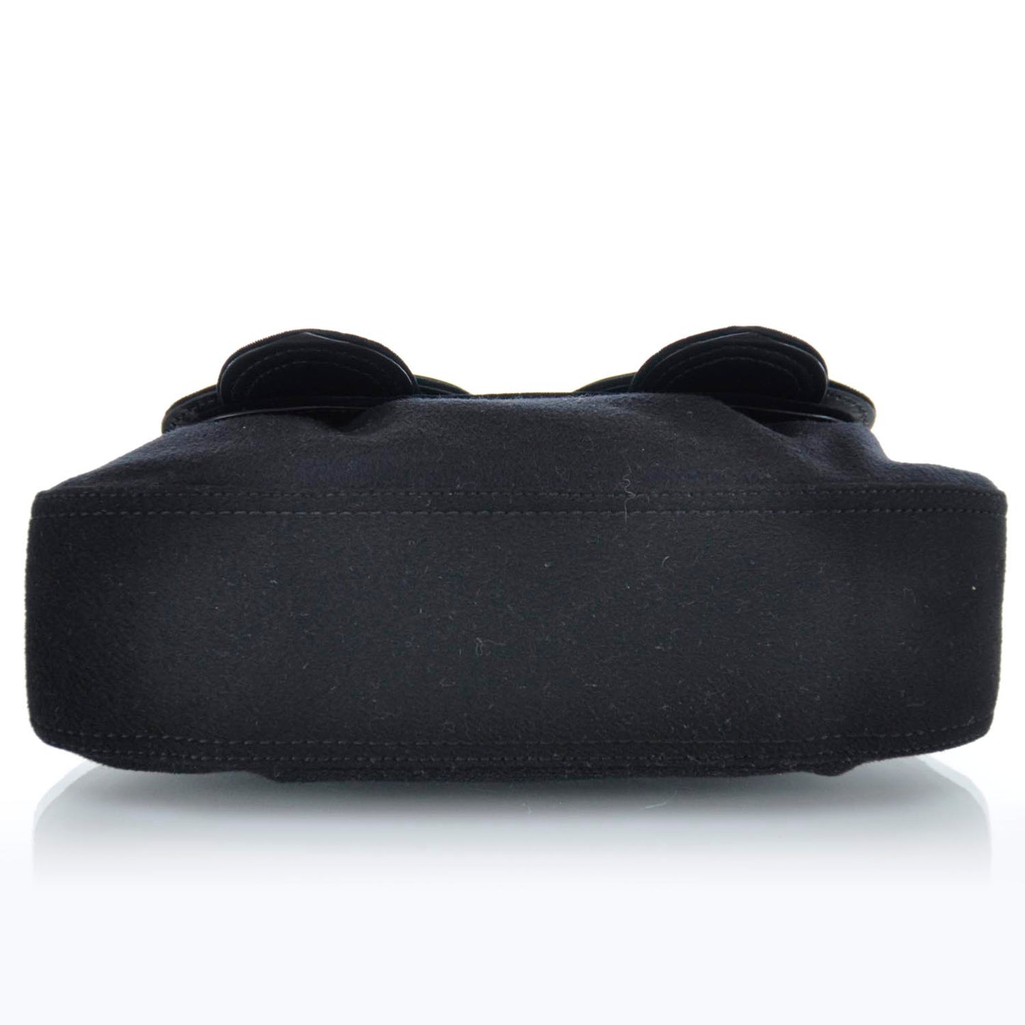 Cashmere Velvet B Bag Black