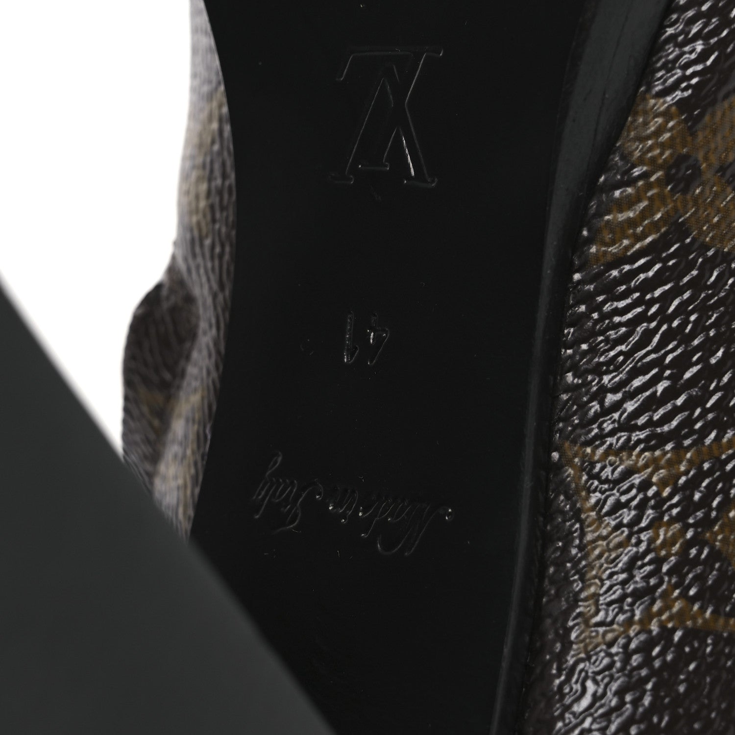Louis Vuitton Patent Calfskin Monogram Star Trail Ankle Boots 41 Black 8 of 11
