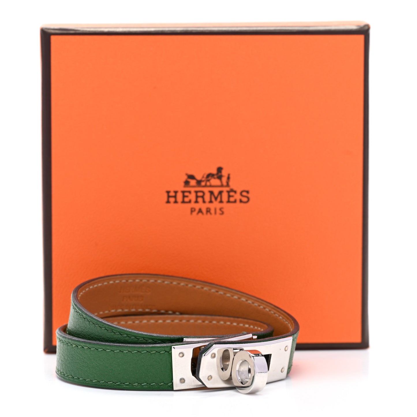 Swift Kelly Double Tour Bracelet M Malachite