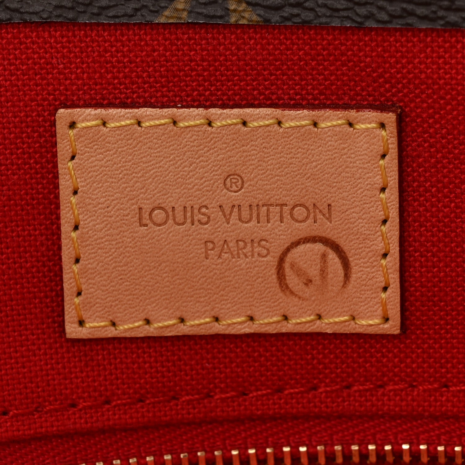 Louis Vuitton Monogram Sac Plat BB 6 of 9