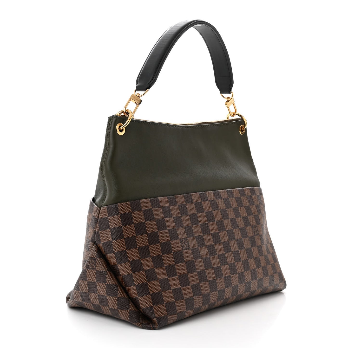 Damier Ebene Calfskin Maida Khaki