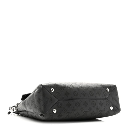 Louis Vuitton Mahina Braided Hand It All MM Black 4 of 10