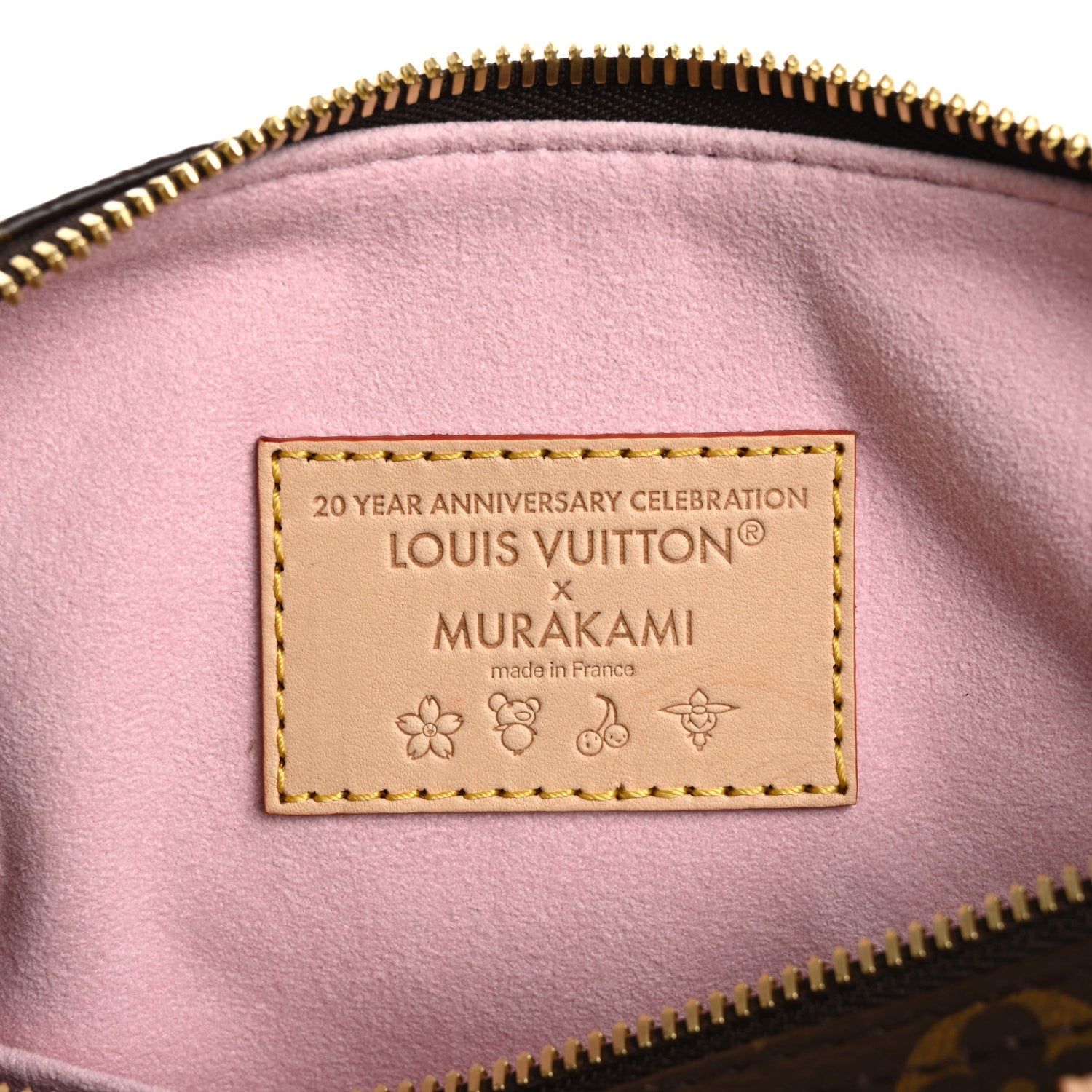 Louis Vuitton LV X TM Monogram Cherry Blossom Speedy Bandouliere 25 Sakura Brown 6 of 12