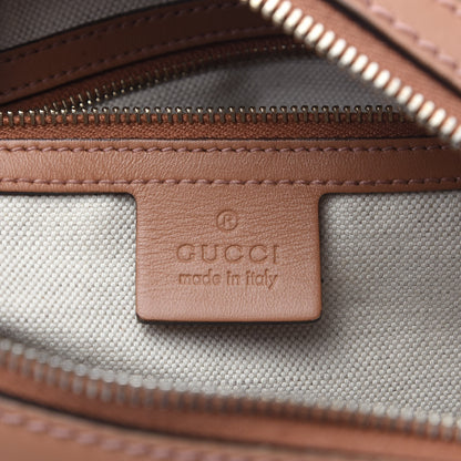 Gucci Monogram Vintage Web Small Boston Beige 7 of 10