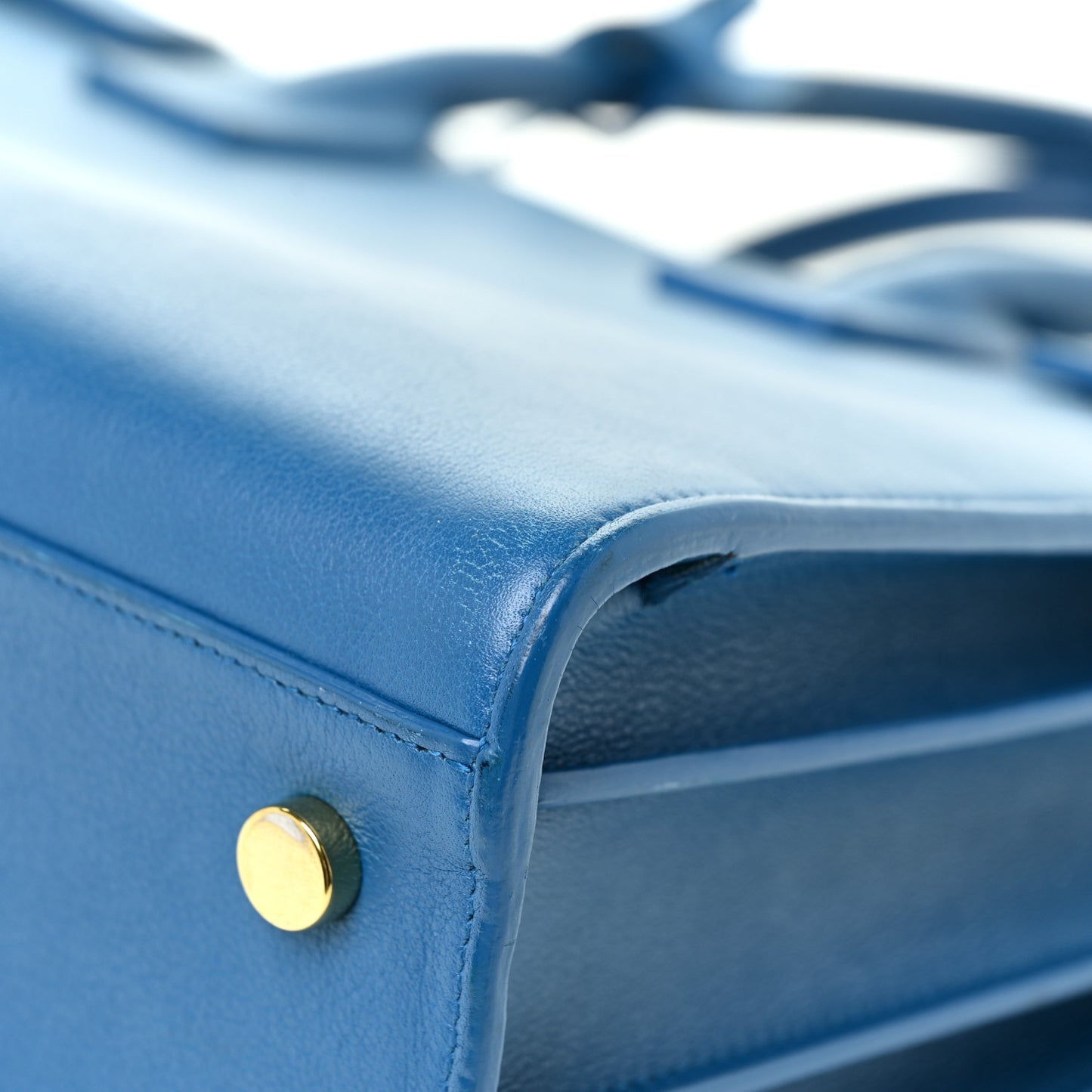 Calfskin Baby Sac De Jour Indigo