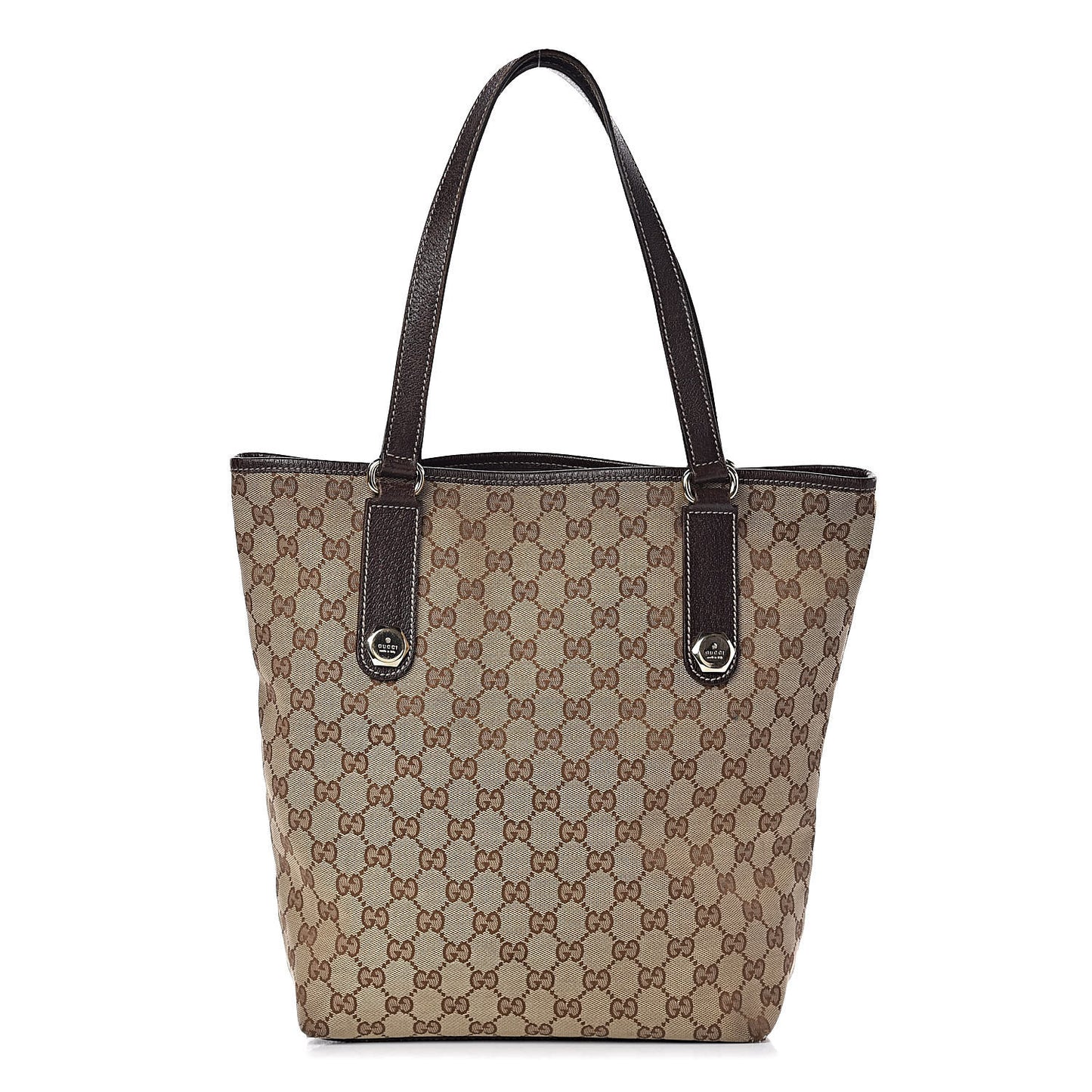Monogram Charmy Tote Brown