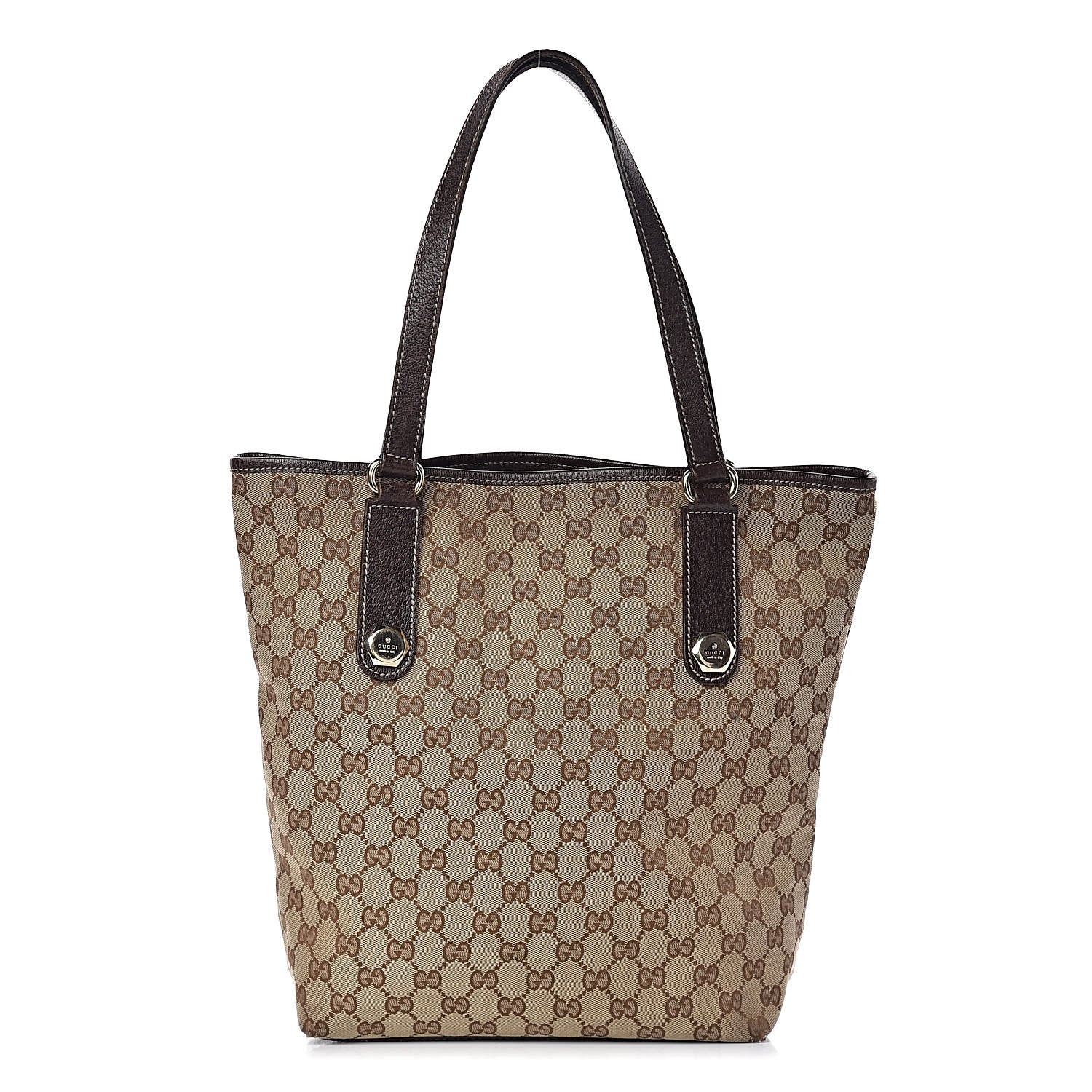 Gucci Monogram Charmy Tote Brown 1 of 13