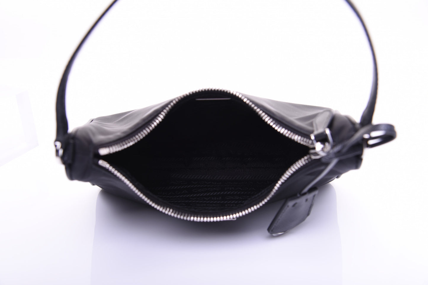 Tessuto Nylon Mini Re-Edition 2000 Bag Black