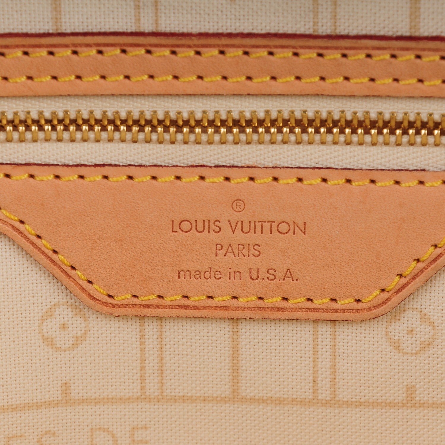 Louis Vuitton Damier Azur Neverfull MM 6 of 8
