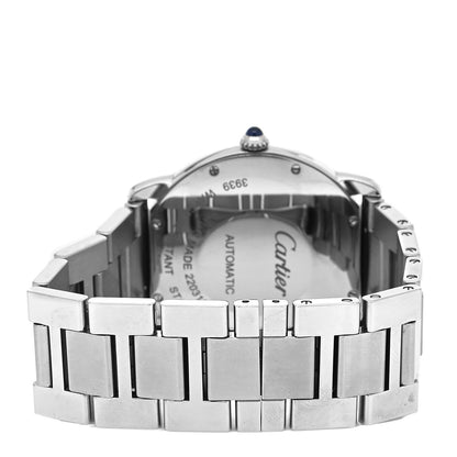 Cartier Stainless Steel 36mm Ronde Solo Automatic Watch 3 of 5