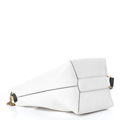 Givenchy Grained Calfskin Medium GV Bucket Bag White 5 of 9