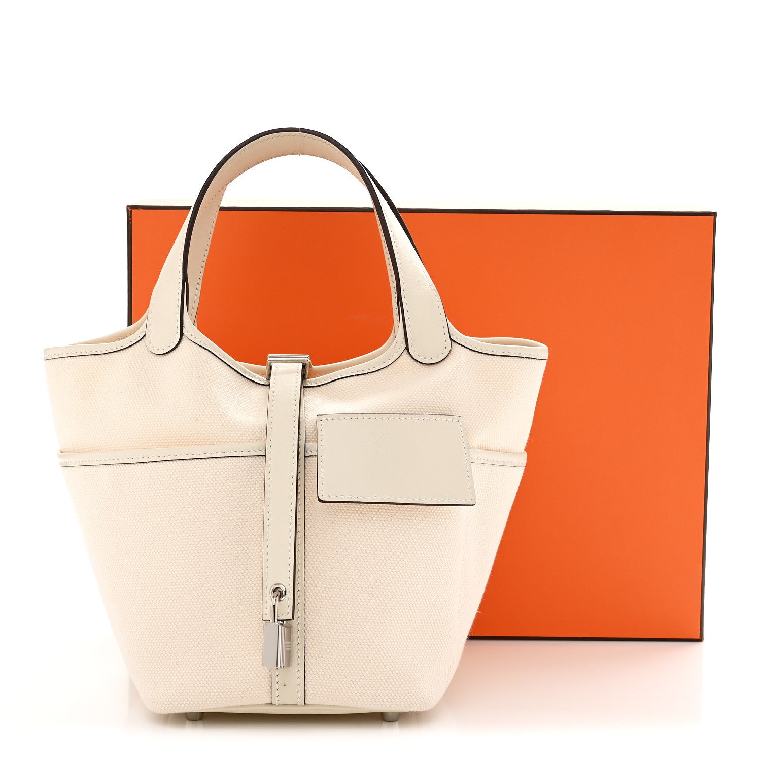 Hermes Toile Goeland Swift Cargo Picotin Lock 18 Nata 1890231