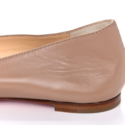 Christian Louboutin Nappa Eloise Flats 39.5 Nude 9 of 10