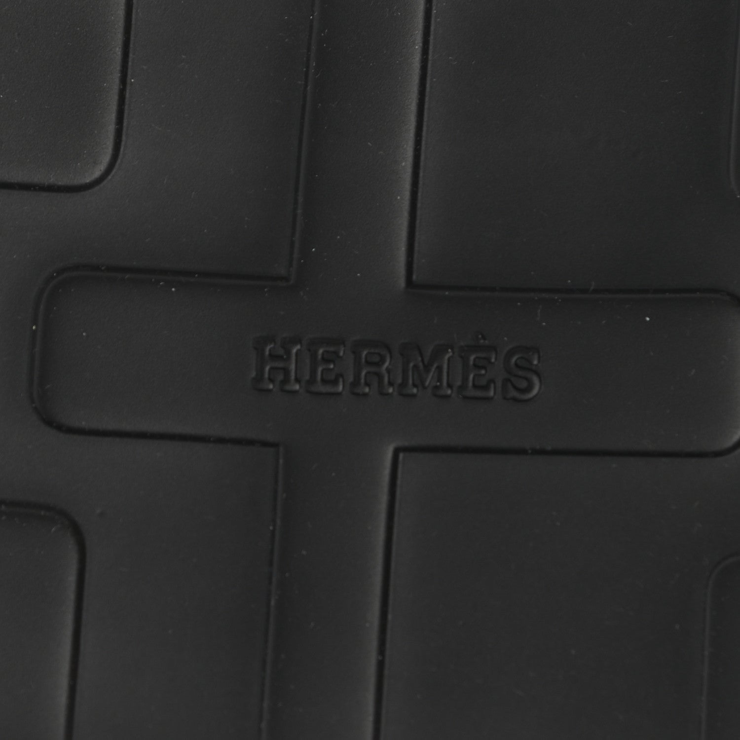 Hermes Calfskin Womens Enid Sandals 38 Black 7 of 10