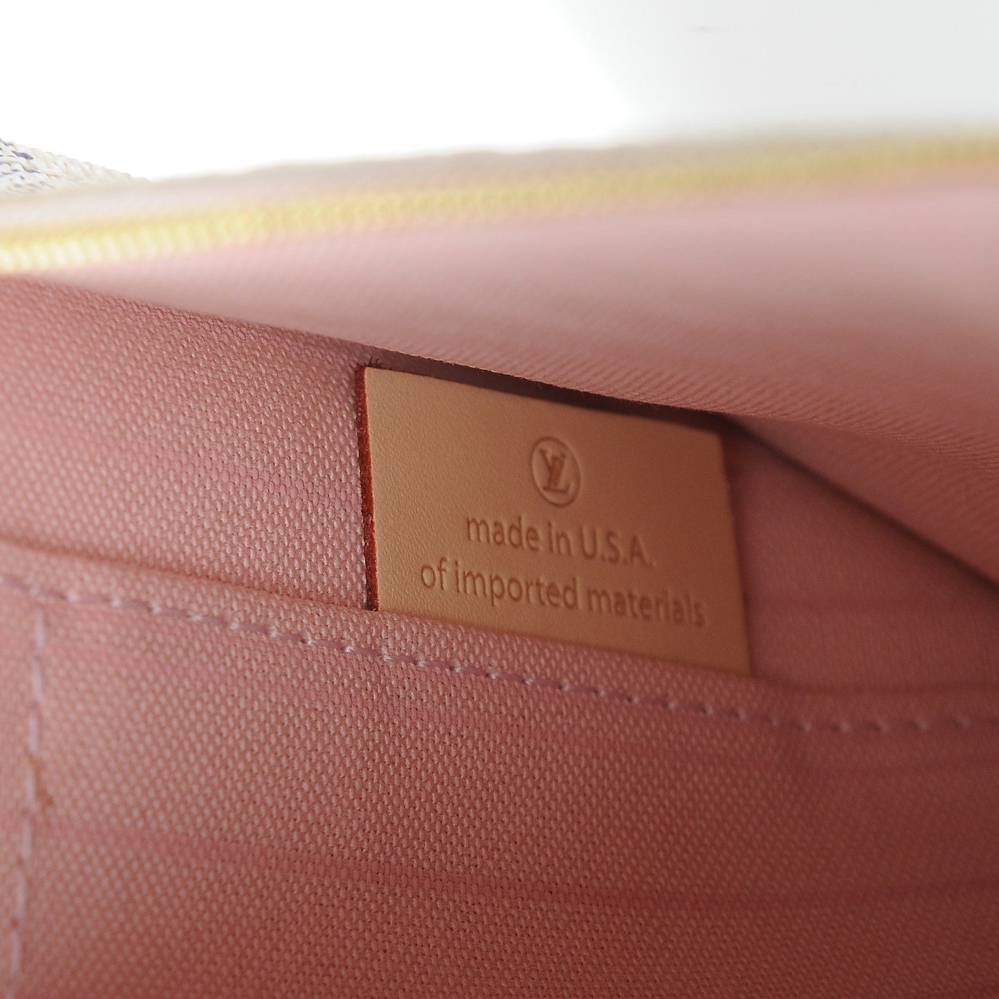 Damier Azur Neverfull MM GM Pochette Rose Ballerine