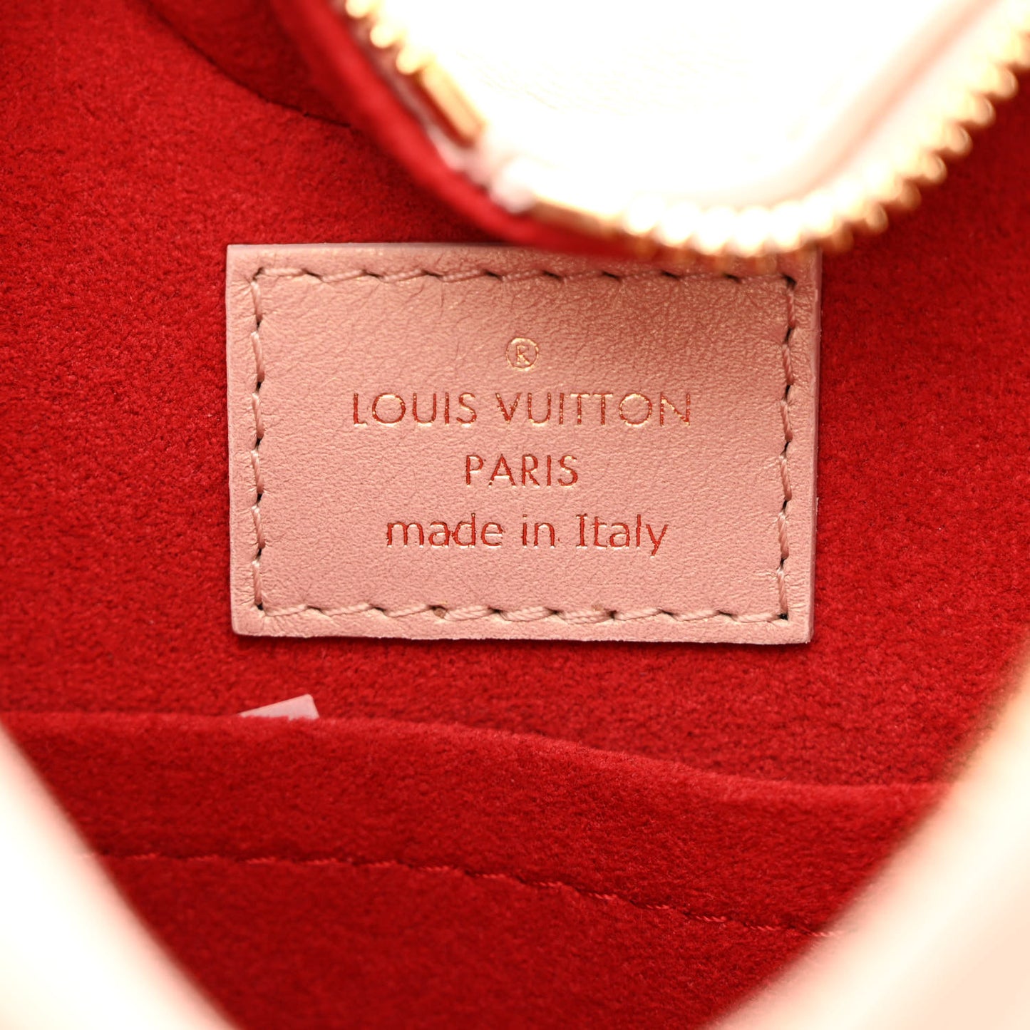 Lambskin Embossed Monogram Fall In Love Sac Coeur Light Pink