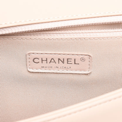 Chanel Lambskin Quilted Large Boy Flap Beige 6 of 13