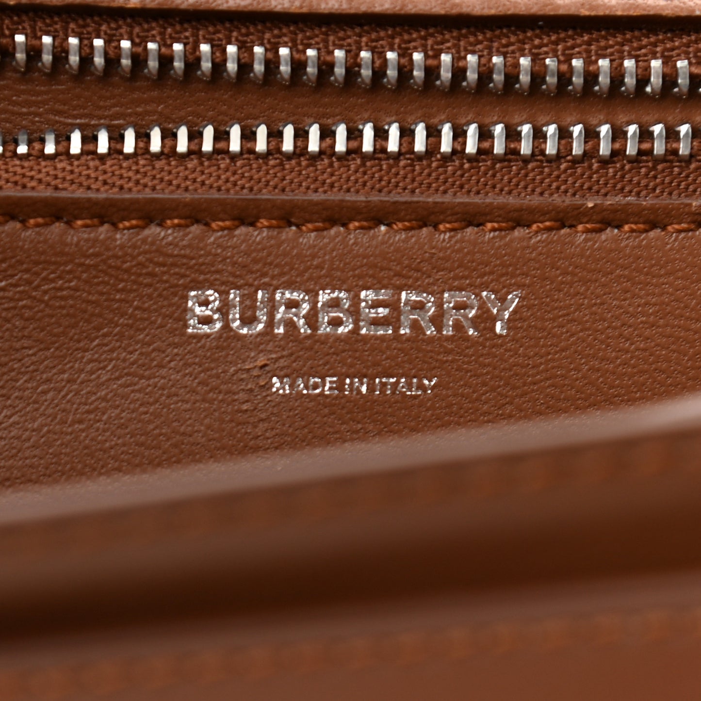 Calfskin Small TB Bag Malt Brown