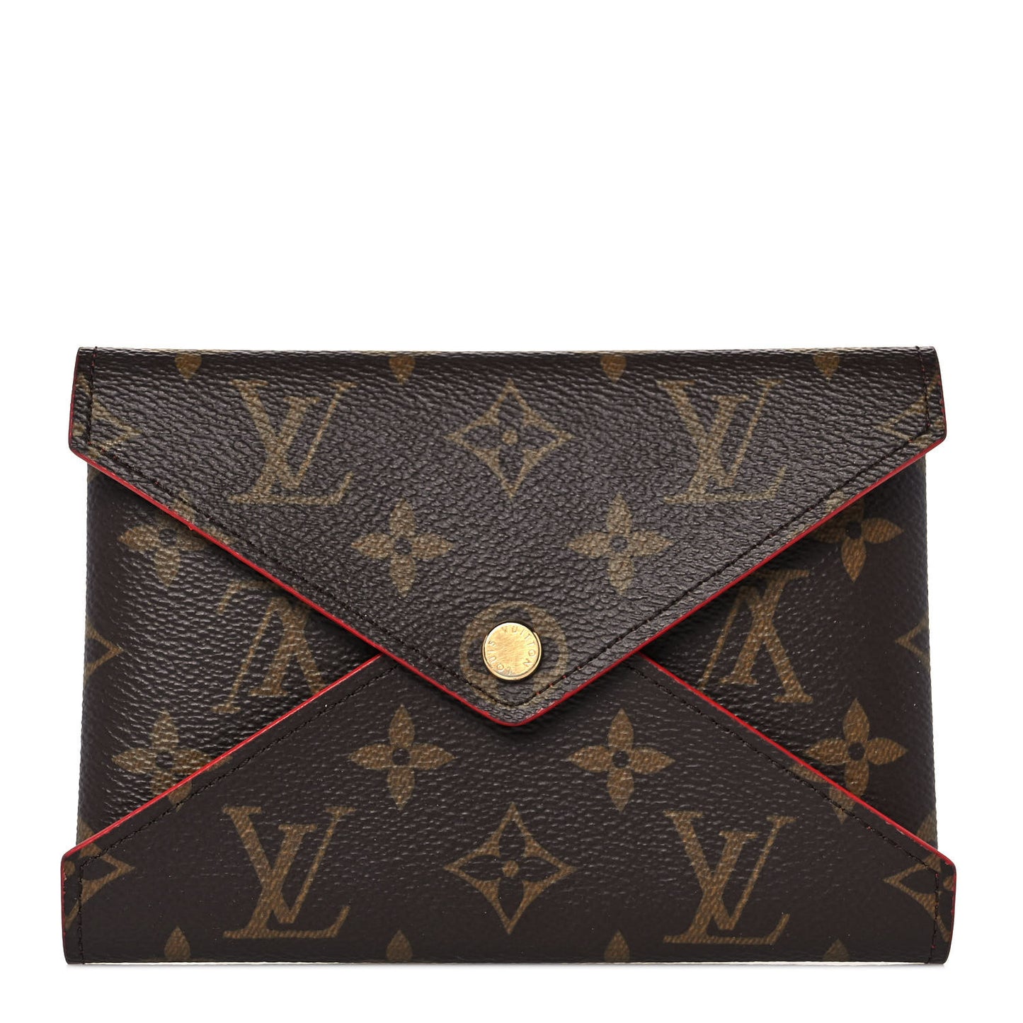 Monogram Medium Kirigami Pochette Insert Coquelicot