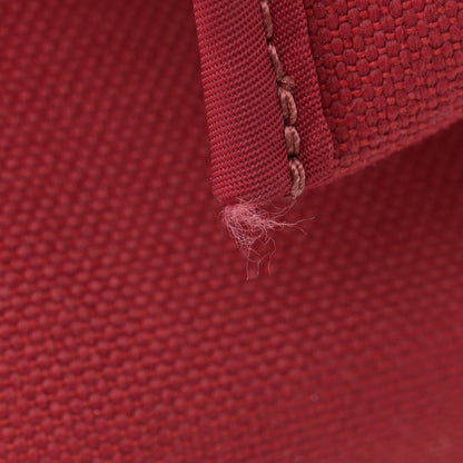 Hermes Vache Hunter Toile Herbag Zip 31 PM Rouge Grenat Rouge H 16 of 16