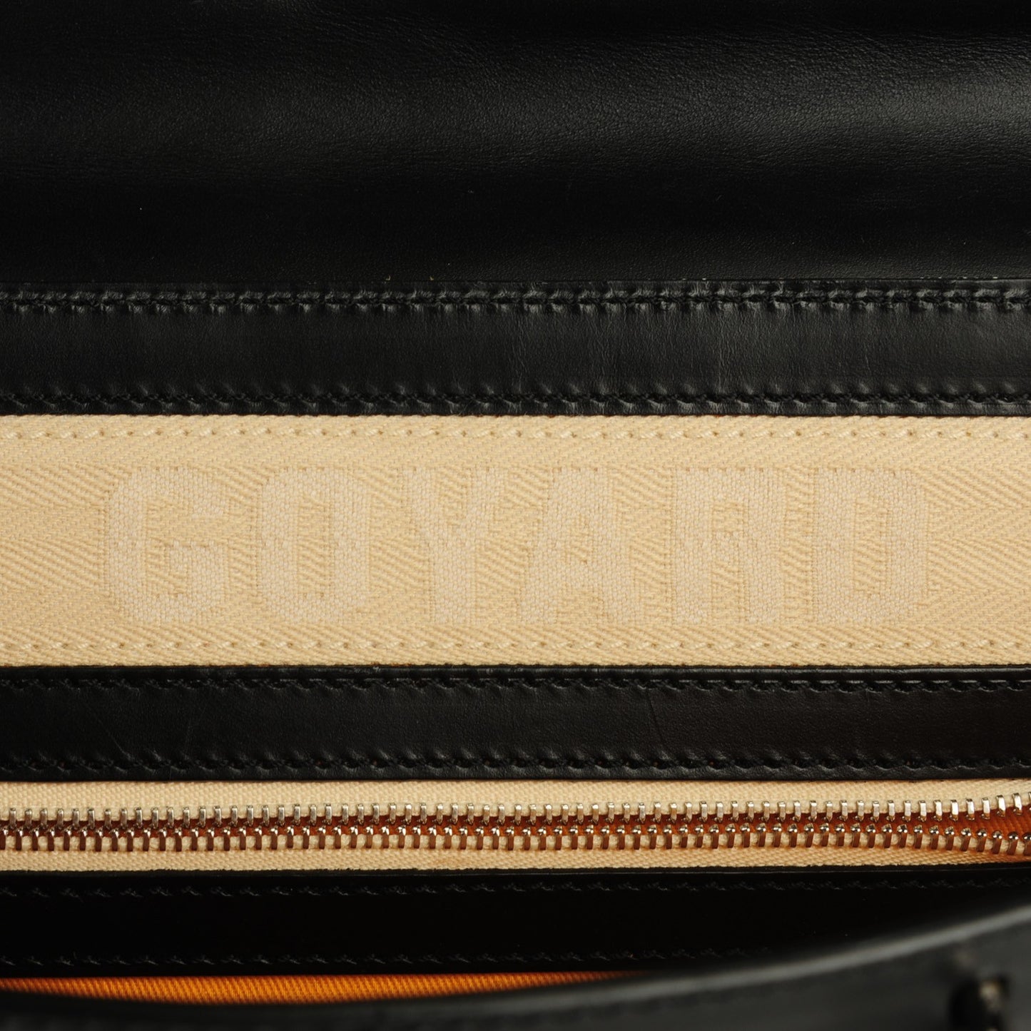 Goyardine Clutch Black