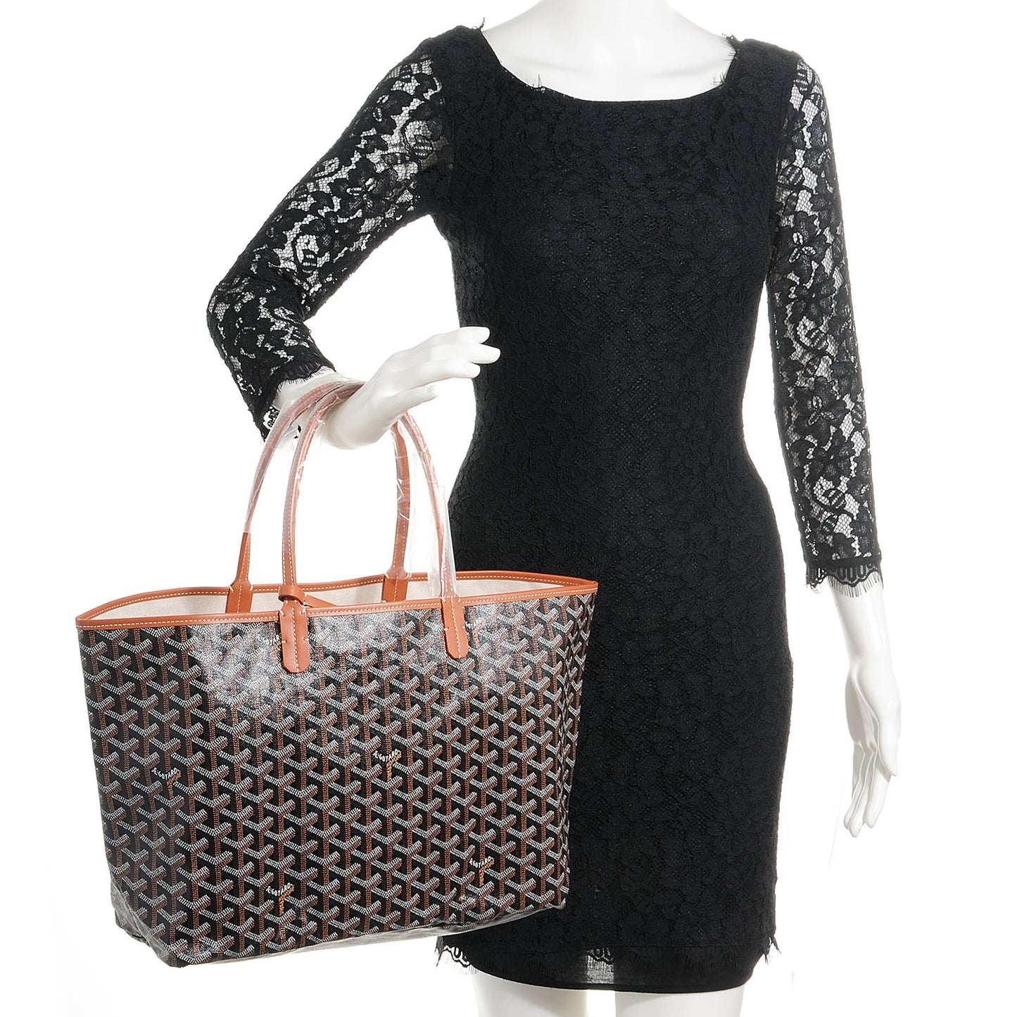 Goyardine Saint Louis PM Black Gold