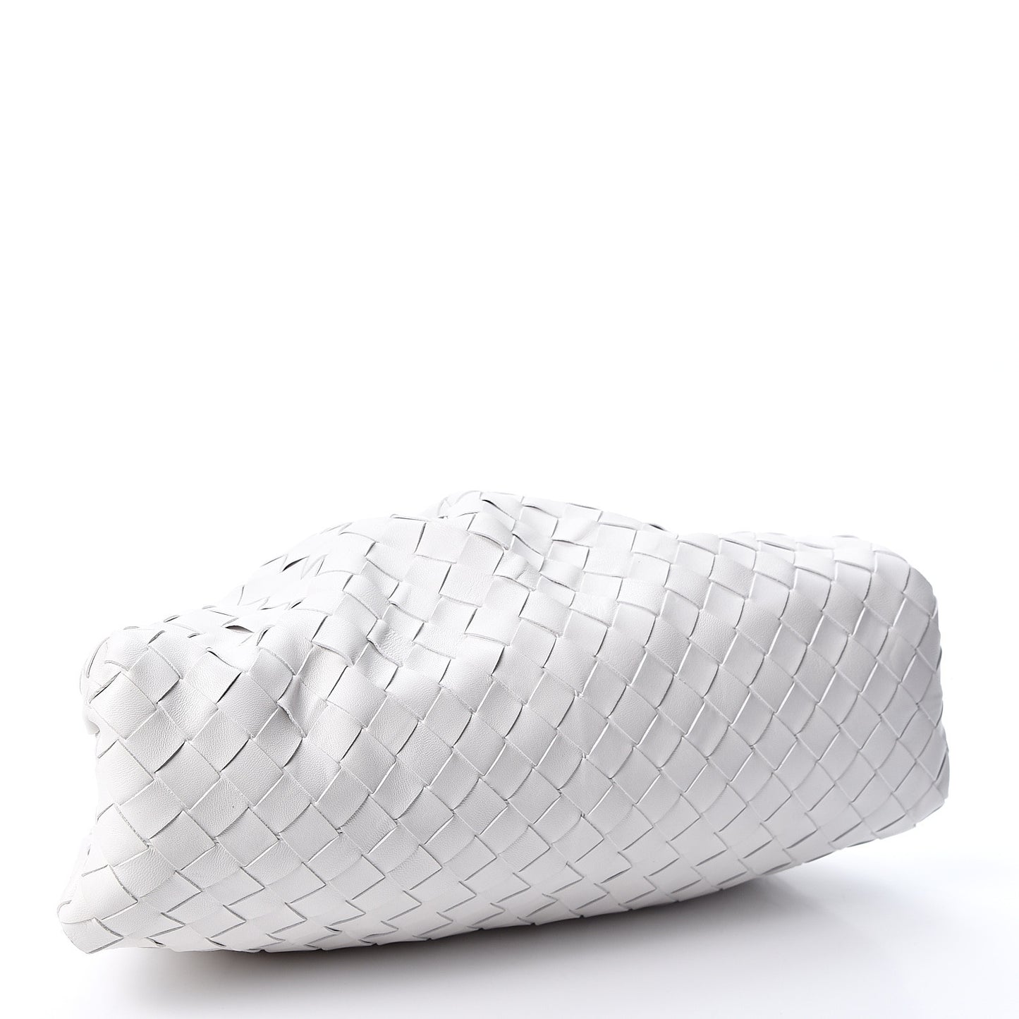 Nappa Maxi Intreccio The Pouch Oversized Clutch Plaster