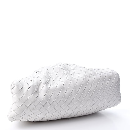 Bottega Veneta Nappa Maxi Intreccio The Pouch Oversized Clutch Plaster 3 of 8