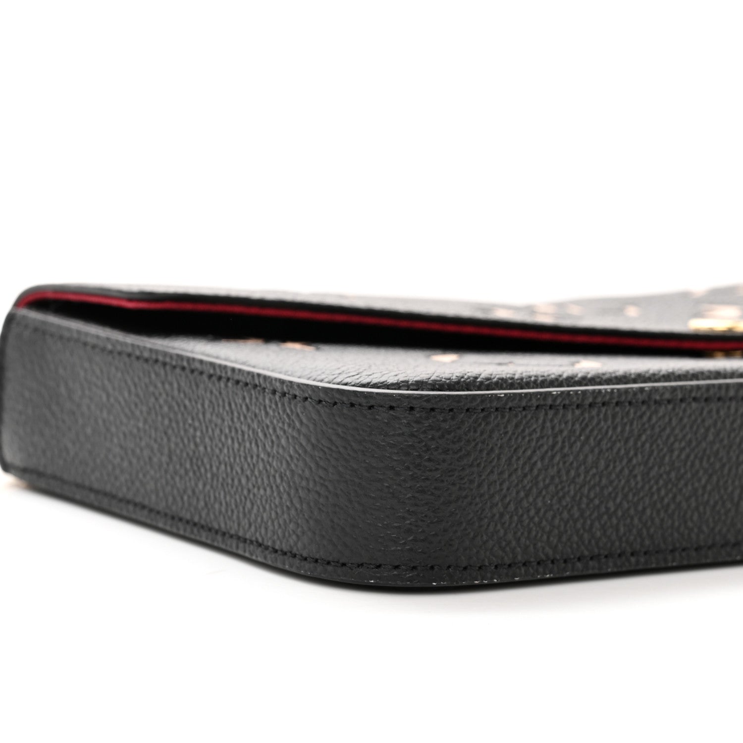 Louis Vuitton Empreinte Monogram Giant Felicie Pochette Black Beige 9 of 11